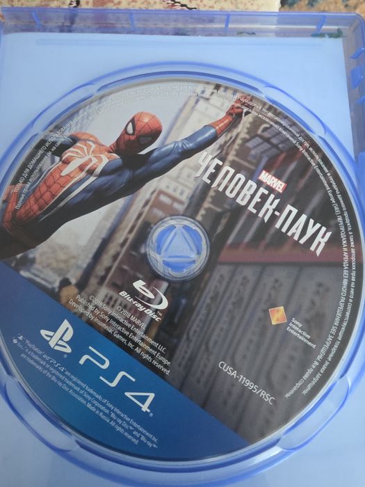 Диск Marvels Spider Man для PlayStation 4