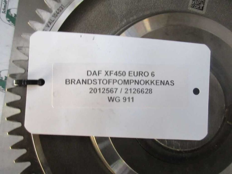 Ax cu came pompă injecție DAF XF450 2012567 -Piese de schimb DAF