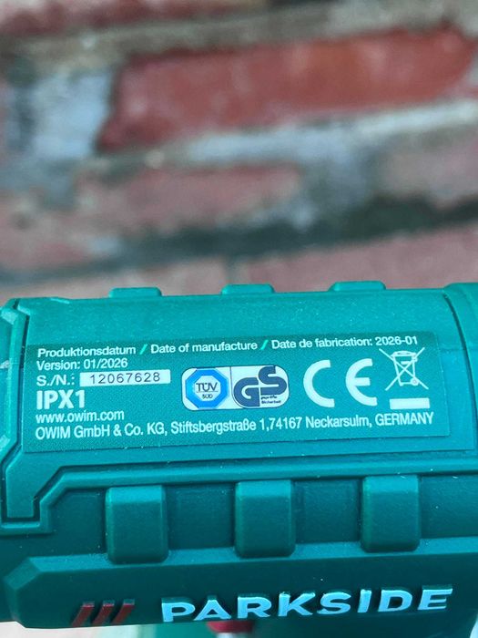 Pulverizator Parkside PADS 1 A1