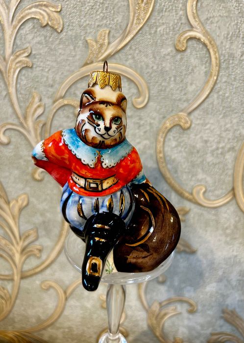 Фарфоровые новогодние игрушки