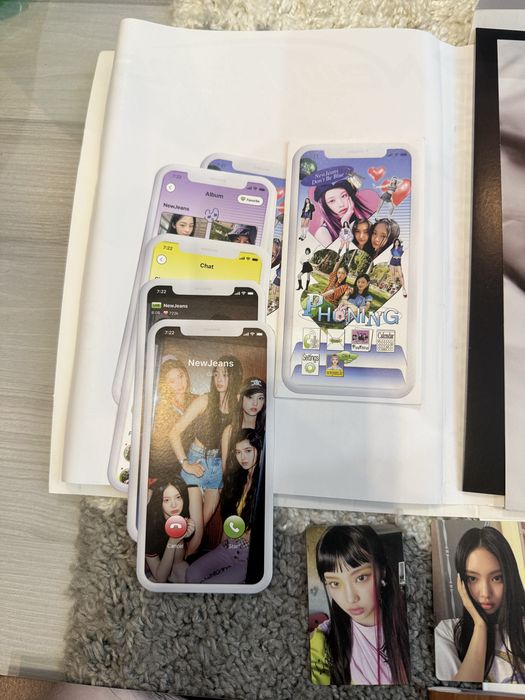 Album k-pop NewJeans Hyein version cd box