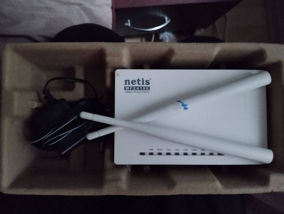 Рутер Netis WF2419E, 300Mbps, 2.4GHz(300 Mbps), Wireless N, 4x LAN 100