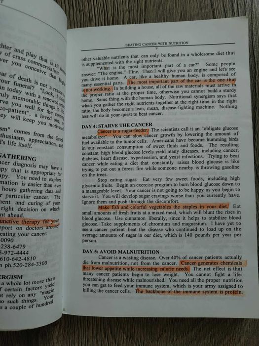 Beating Cancer with Nutrition with CD