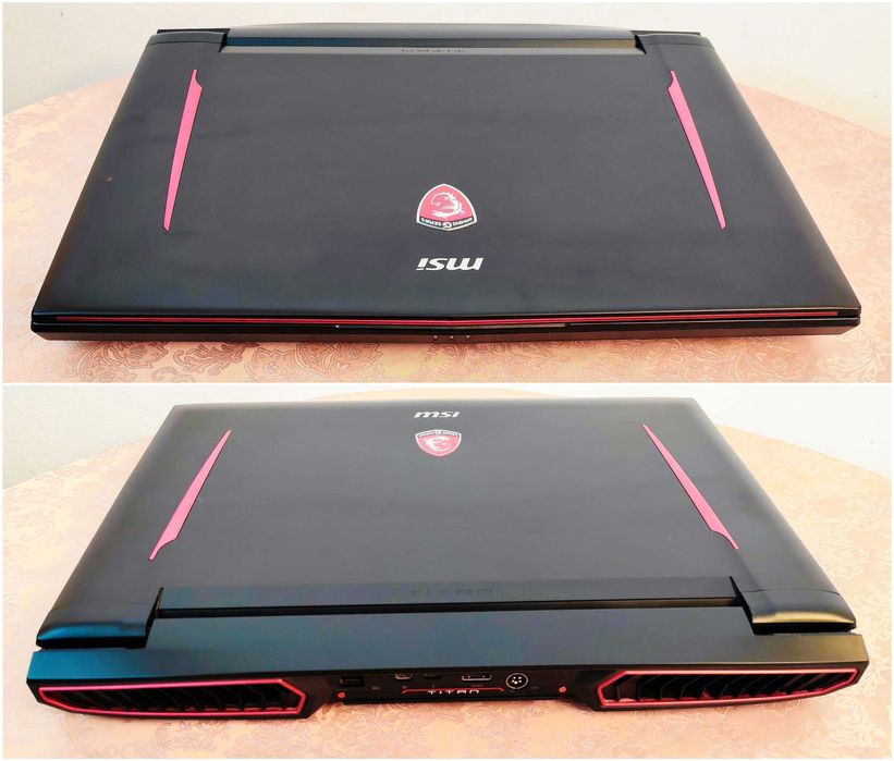 Продавам Геймърски Лаптоп MSI TITAN GT73VR 6RF
