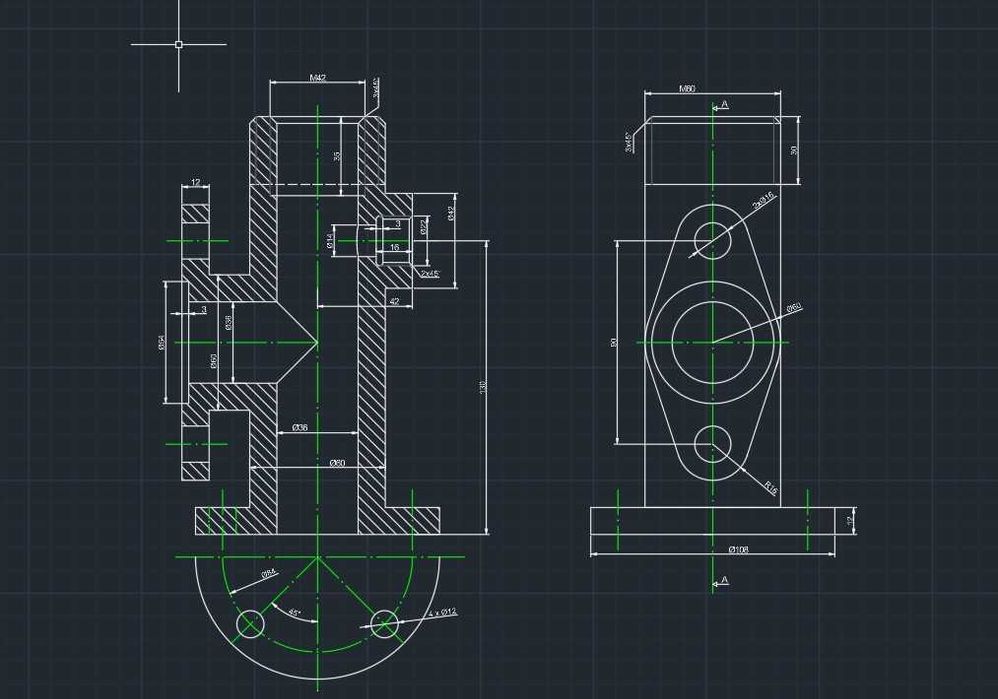 Desene tehnice 2D / Modelare 3D CAD | AutoCAD | Proiecte studenți