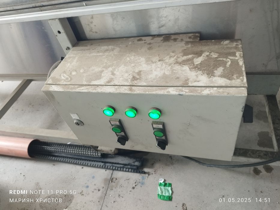 Машина за огъване на  PVC профили