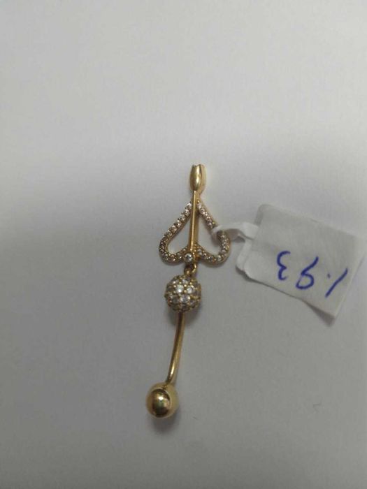 pierce buric aur 14 k (m3) star amanet