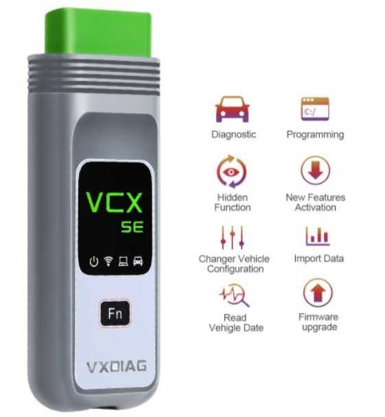 Tester diagnoza auto VXDIAG VCX SE Pro, activare pt. 3 marci