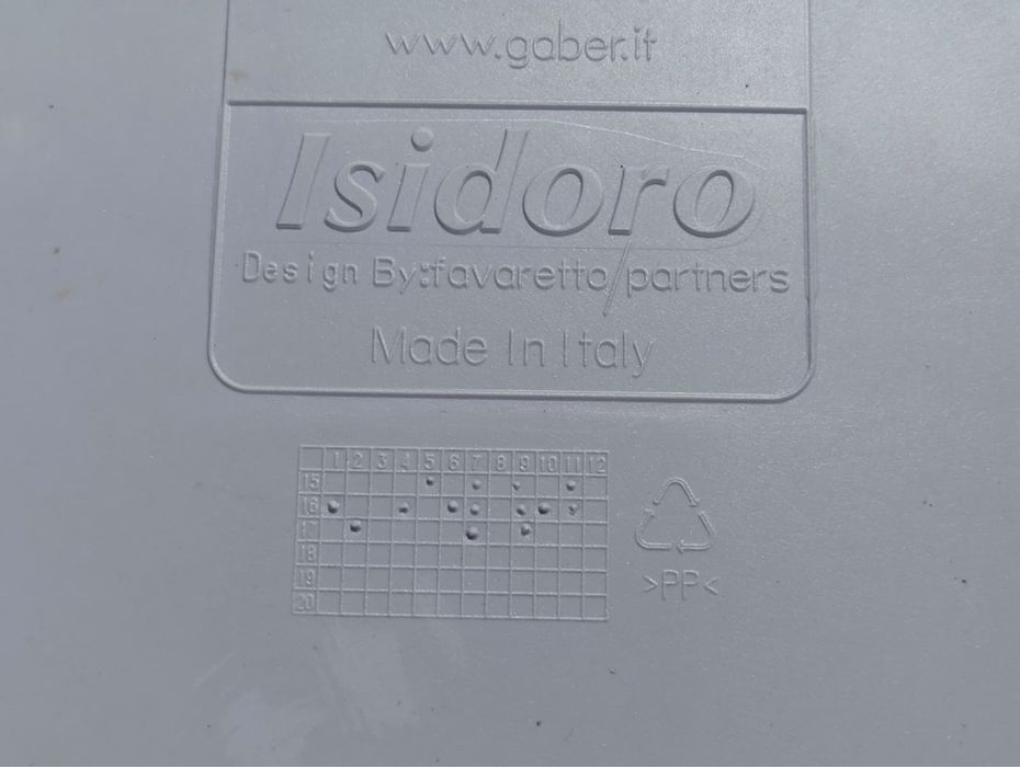 Set masa si scaune de exterior Isidoro (horeca)