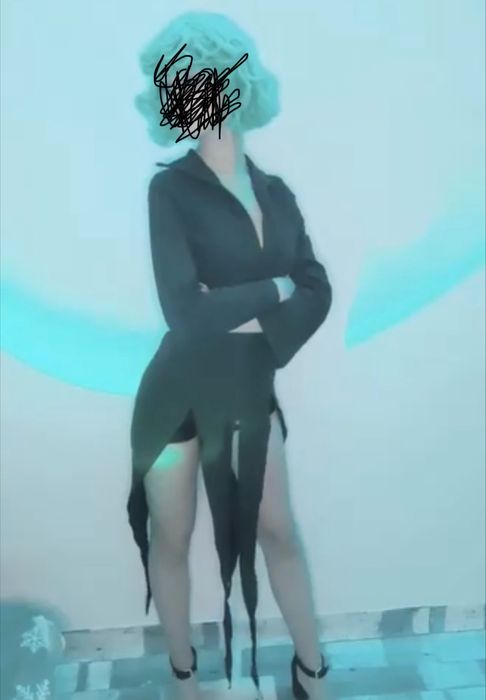 Перука и костюм one punch man tatsumaki