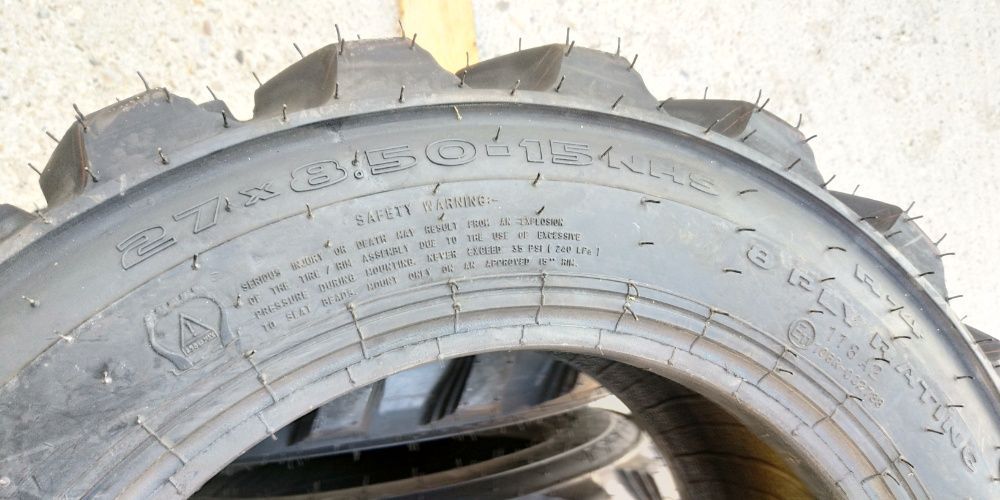Galaxy 27x8.50-15 R15 cauciucuri noi infddustriale 8PR komatsu QZXV