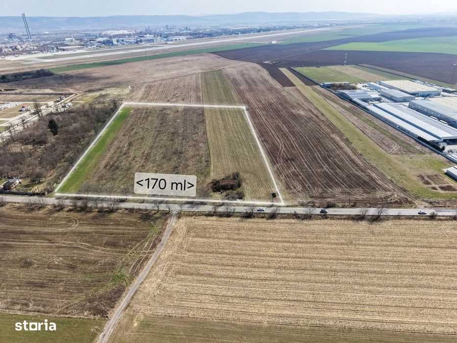 Teren intravilan de inchiriat 44700 mp langa centura Bacaului