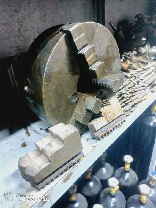 Токарный патрон, сверла