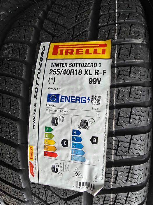 225 45 18 Anvelope Iarna Noi Pirelli Winter SottoZero 3 Rft* 255 40 18