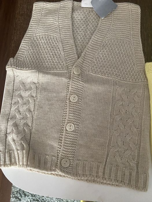 Новые жилетики для мальчиков и девочек