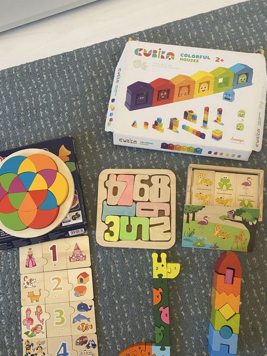 Lot Jucarii lemn copii