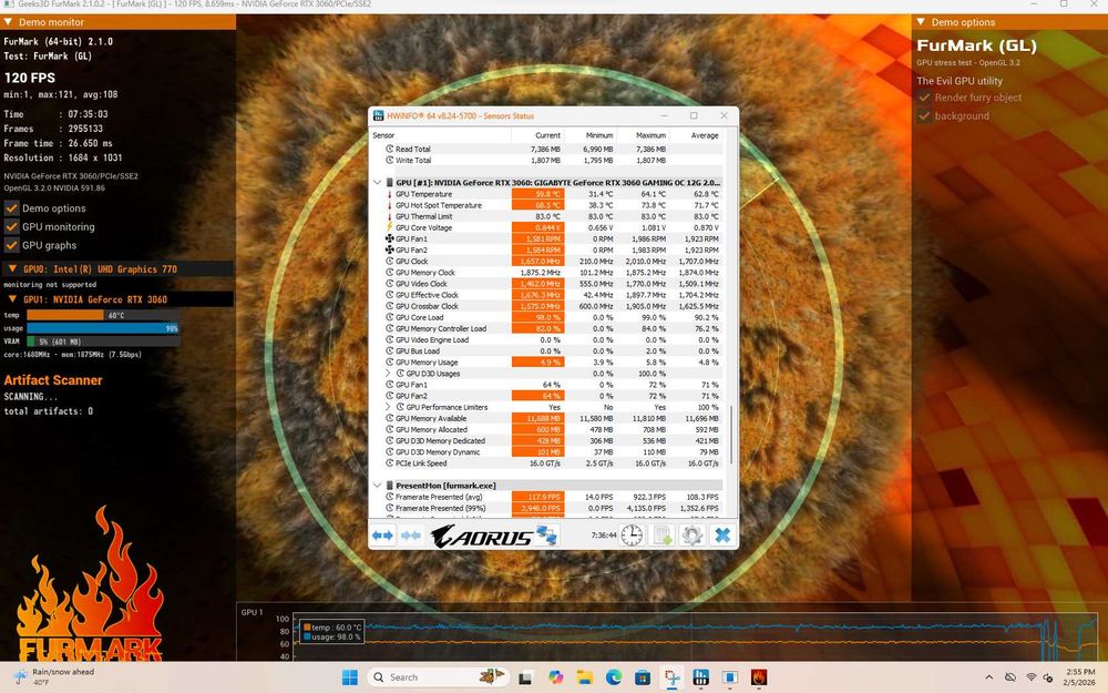 PC Gaming White Intel Core i5 12500 RTX 3060 12GB