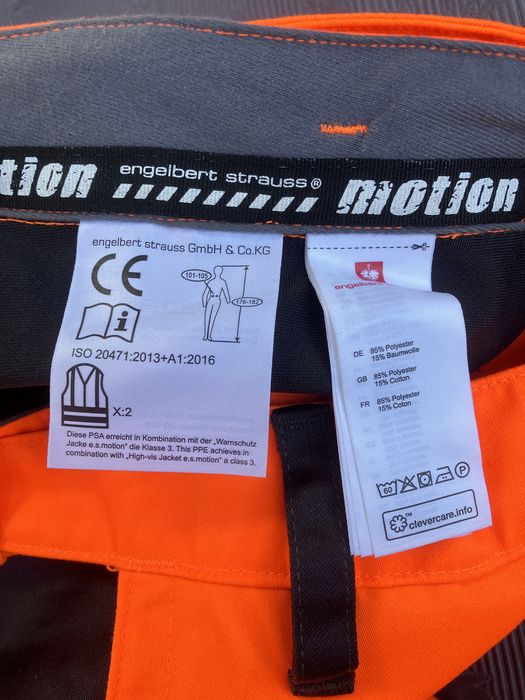 Pantaloni reflectorizanți Engelbert Strauss (mărimea 56)