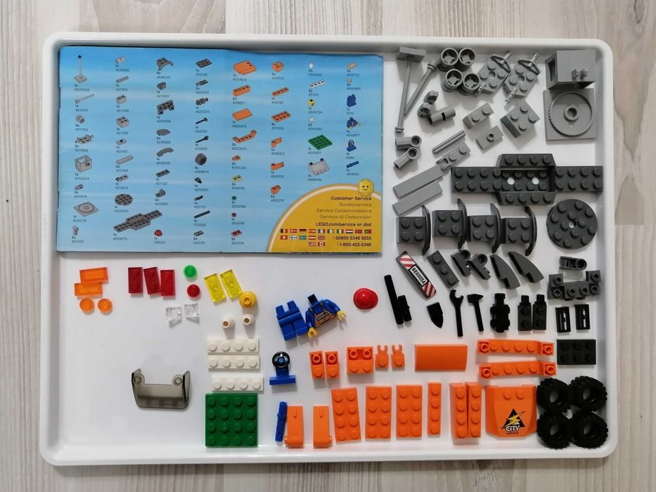 Pachet 3 seturi LEGO City: 60163 + 60184 + 60054