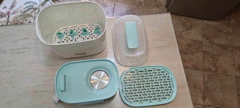 Sterilizator biberoane  Mappy bonus cutie lapte praf Topfer