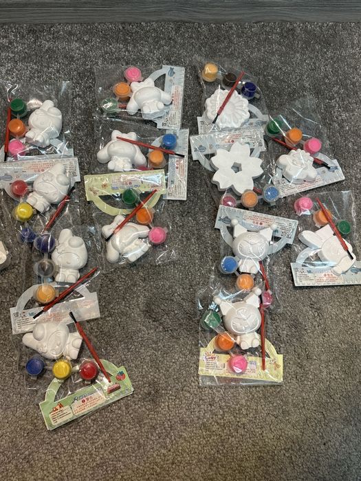 Гипсовые фигурки из гипса для детей -раскраски