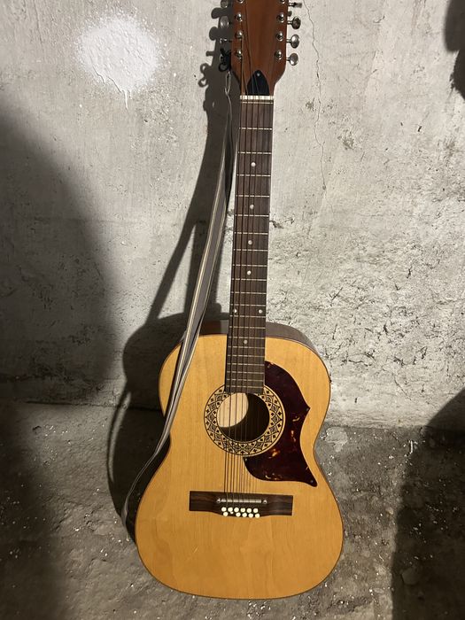 Chitara Acustică cu 12 Corzi + husa cadou
