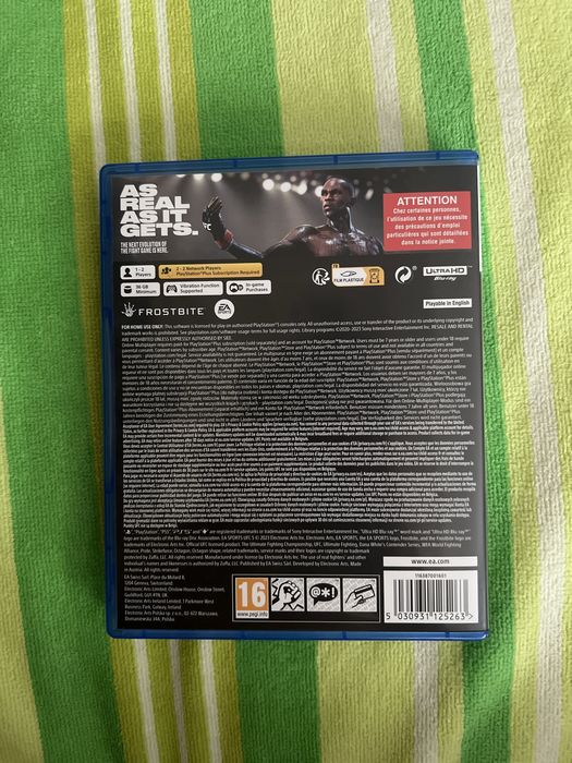 Диск PS5 UFC 5 -Оригинальный диск