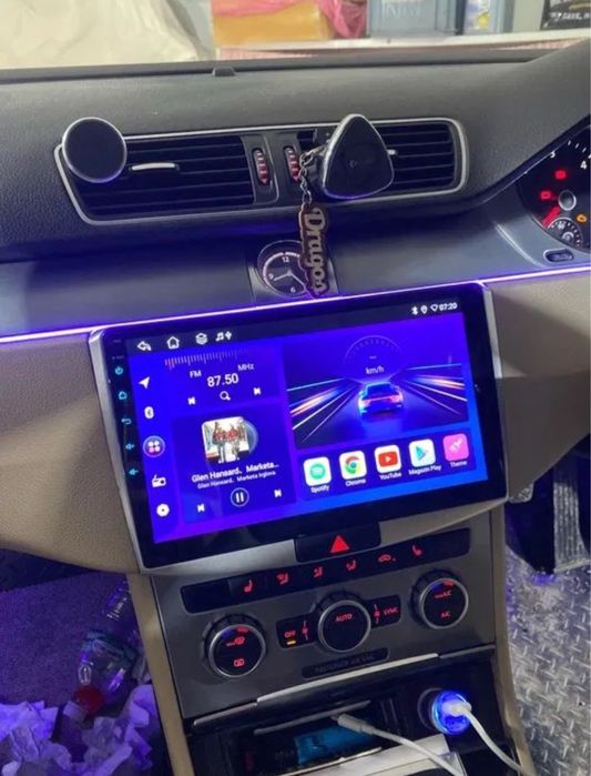 Navigatie Android 4GB Ram+64 Cu Cooler Racire Volkswagen Passat B6 B7 CC