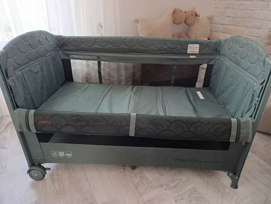 Сгъваема кошара Чиполино Мерида с падаща страна