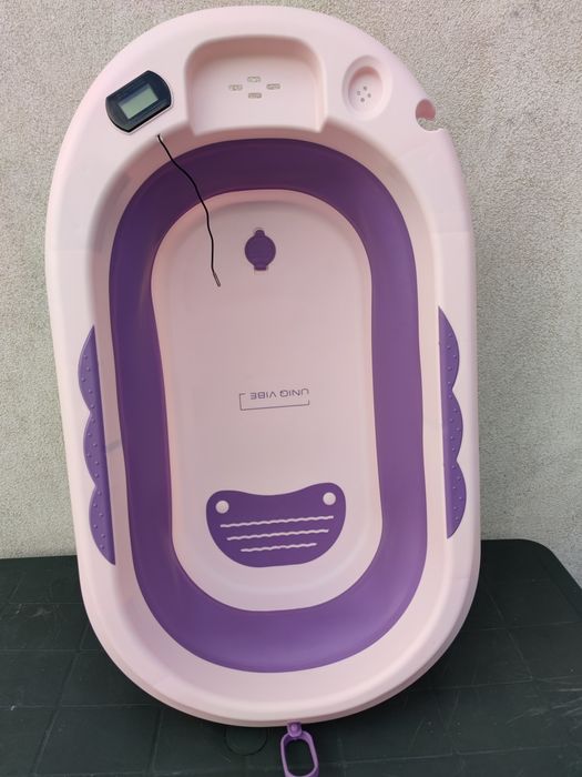 Cădiță bebe cu termometru!