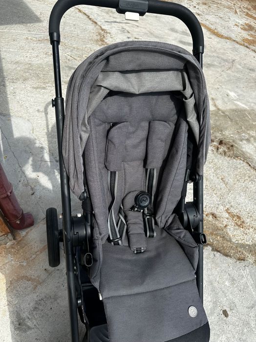 Бебешка количка Cybex Balios S Lux черно шаси