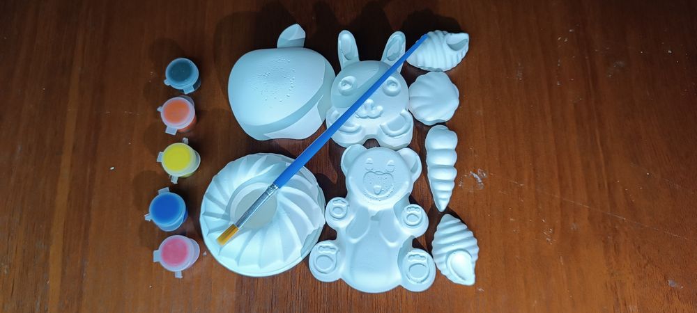 Bolalar va kattalar uchun gips o‘yinchoqlar!
4 ta o‘rtacha + 5 ta kich