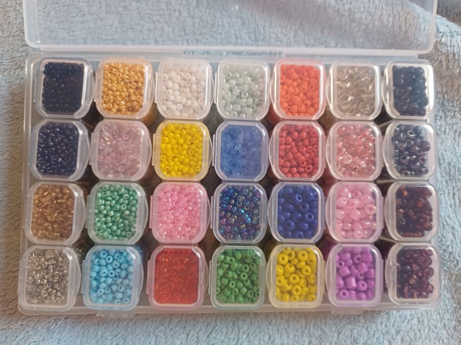 Голям лот материали за бижута, крафт и декорации