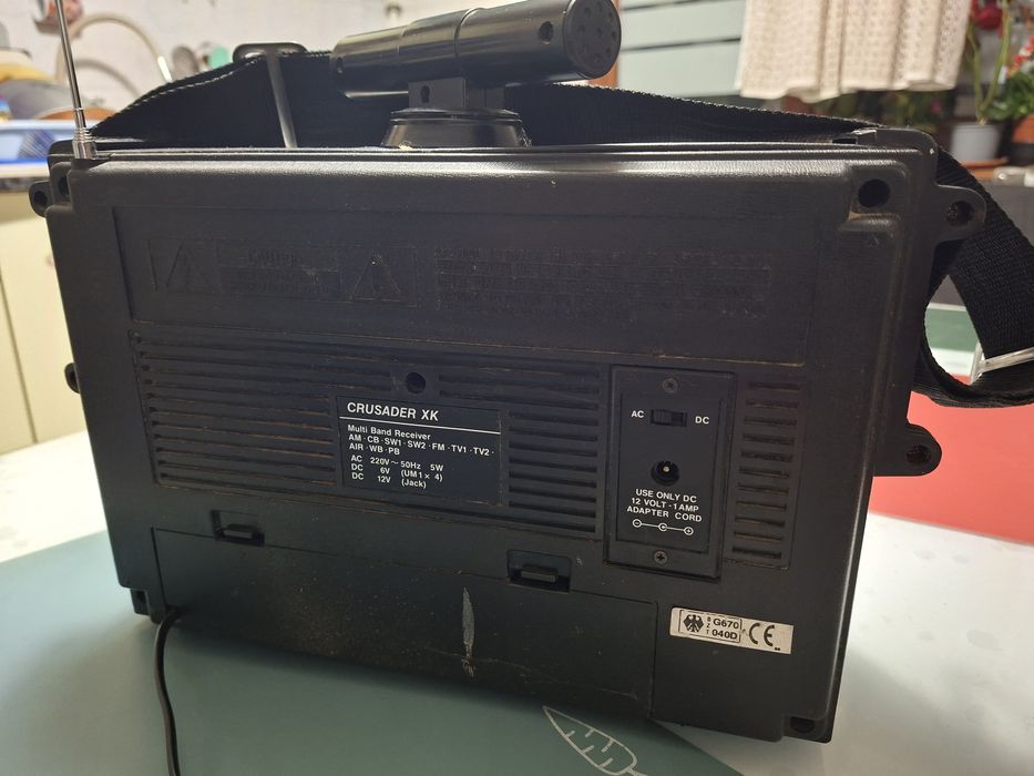 Radio Stereo profesional Crusader XK, multiband receiver