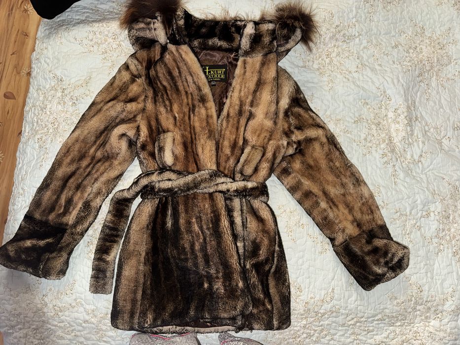 Цигейковая шуба детская