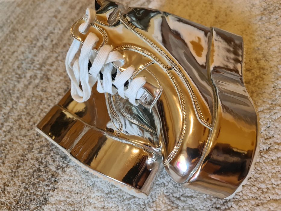 Ghete dama argintii de lux , 36