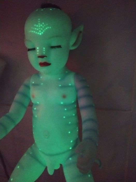 Кукла Реборн Аватар. Светится в темноте