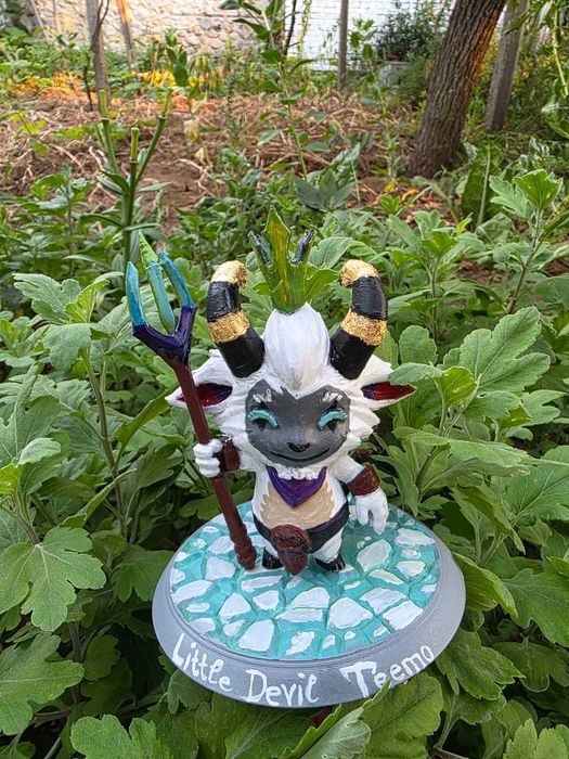 League Of Legends Little Devil Teemo 3D Figure