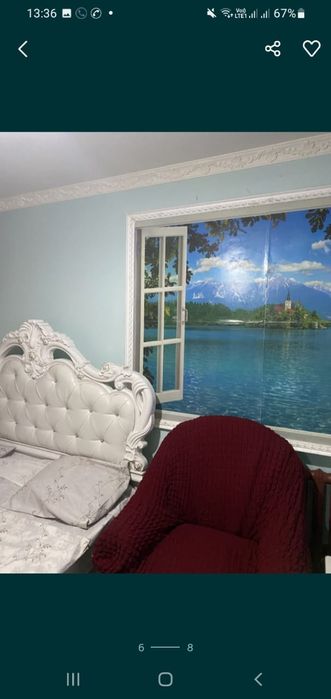 Сдаётся 1 комнатная квартира 6000