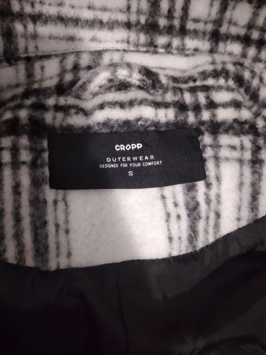 Дамско зимно палто CROPP OUTWEAR, като НОВО! ~ БЯЛО!