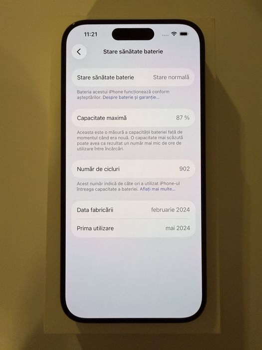 iPhone 15 Pro 128GB Black Titanium