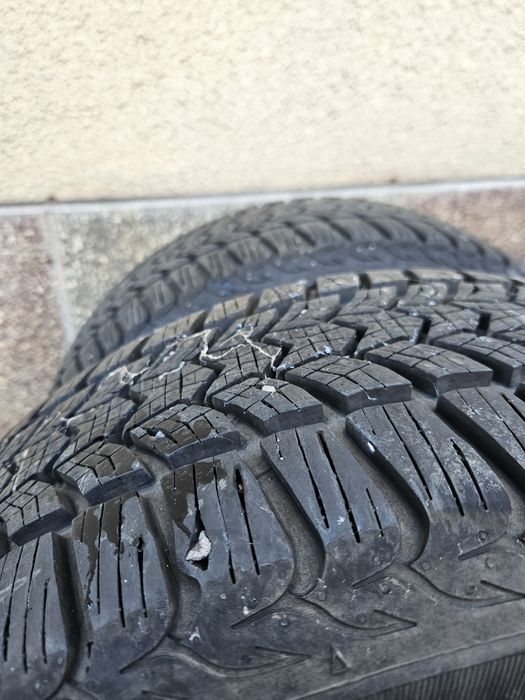 Cauciucuri M+S + jante pe 16