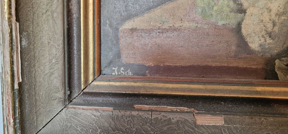 Макове– MAX STRECKENBACH– (GERMAN 1865-1936) Масло, платно! 84см/ 69см