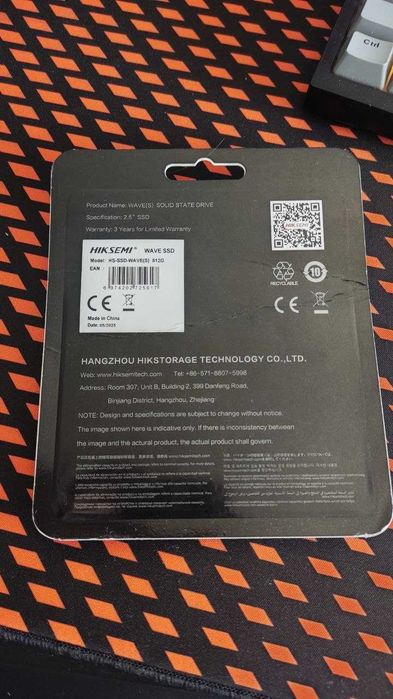 Новый SSD 512 GB