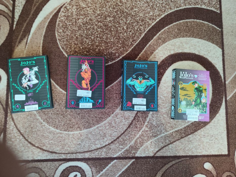 Jojo bizarre adventure manga