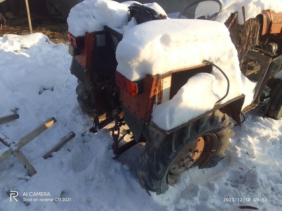 Трактор  320 Жаңалық ауылында