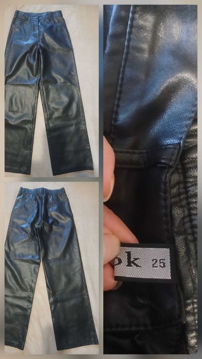 Юбка ,брюки из Экокожи Б/у