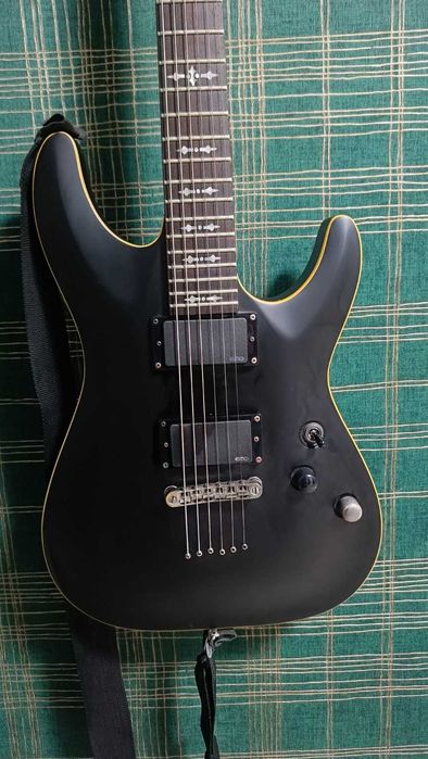 Электрогитара Schecter  DEMON-6 ABSN Aged Satin черный