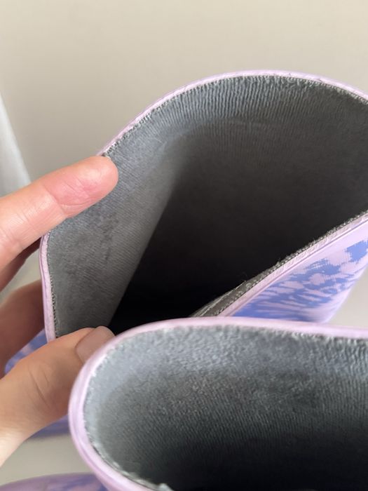 Резиновые сапоги на девочку