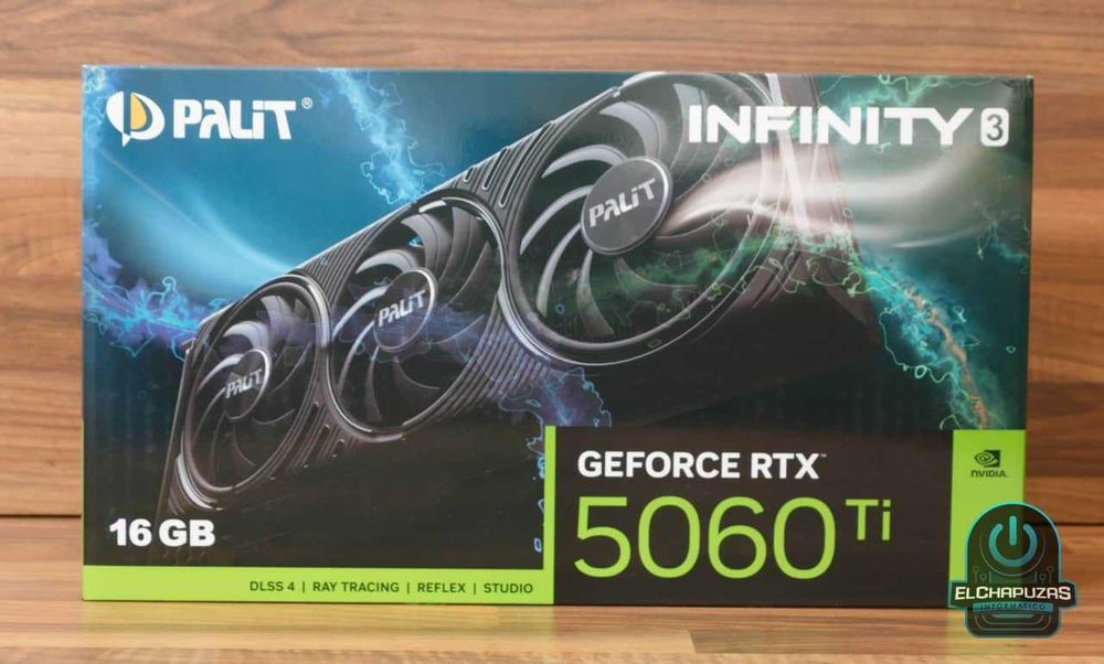 (Новый)Видеокарта Palit GeForce RTX 5060 Ti -16GB Infinity 3